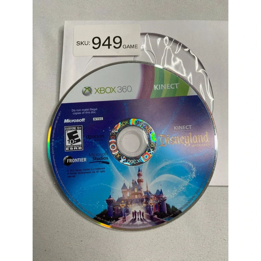Kinect Disneyland Adventures Xbox 360
